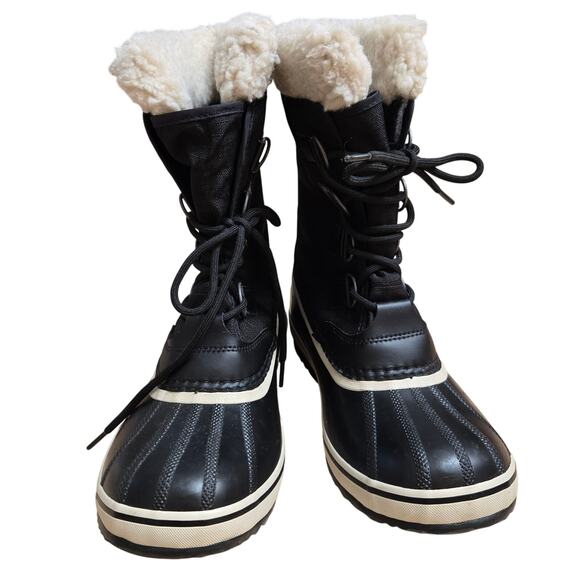 Sorel Black and Cream Winter Boots - Picture 10 of 10